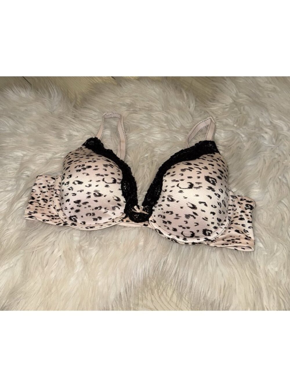 Maidenform 09404 Embellished Extra Coverage T-Shirt Bra UW Womens 36B Pink